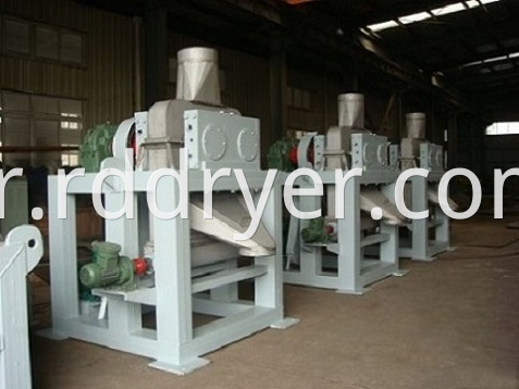 Dry roll press granulator